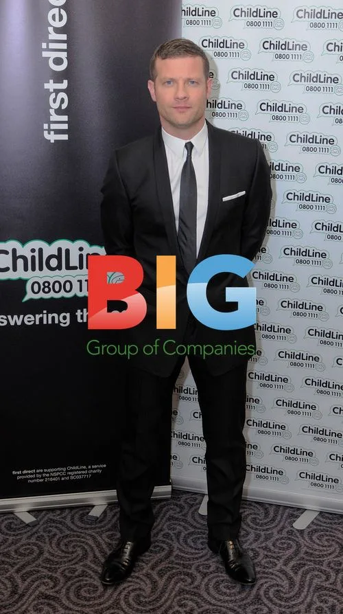 Dermot O'leary, Esther Rantzen, Mary Byrne and Rachel Ferguson at The X Factor ChildLine Ball