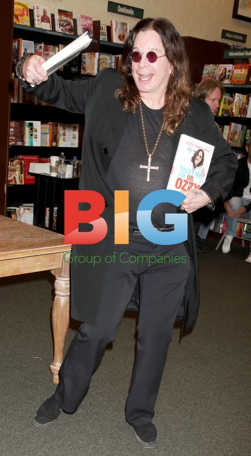Ozzy Osbourne Book Signing in Las Vegas