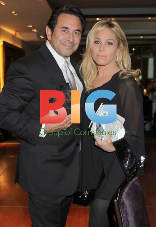 Adrienne Maloof and Paul Nassif at ABOUT FACE Benefit