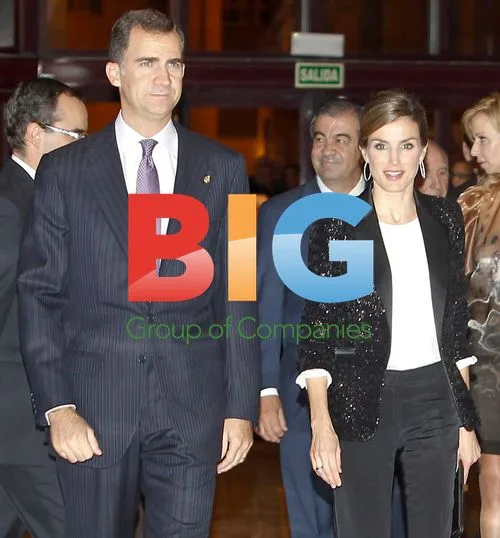 Prince and Princess of Asturias at Concert