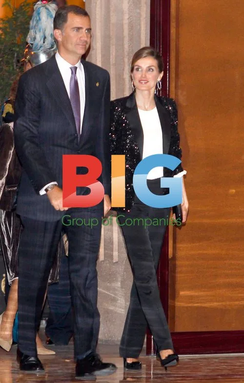 Prince and Princess of Asturias at Concert