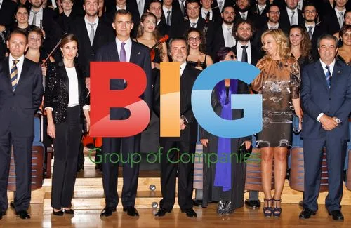 Prince and Princess of Asturias attend concert