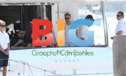 Ronan Keating, Mel B and family on yacht