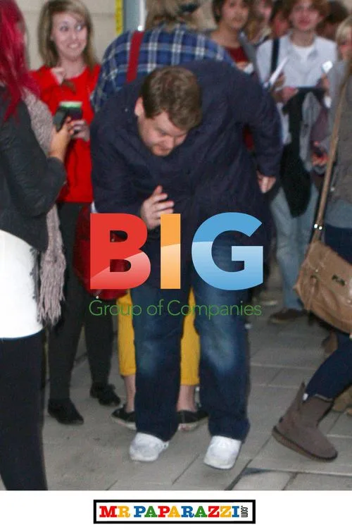 James Corden Mobbed by Fans