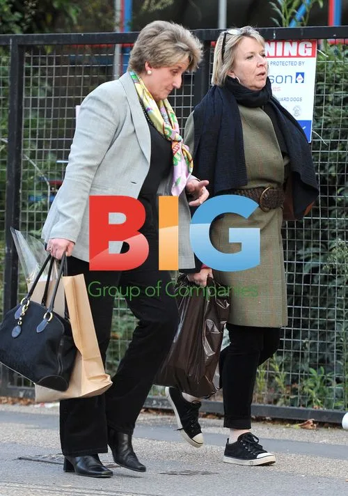 Fern Cotton Out With Friend on South Bank