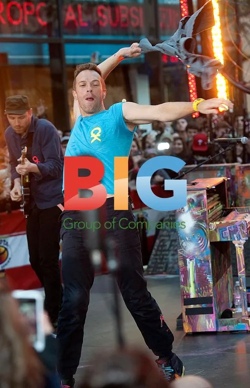 Coldplay Performs at Rockefeller Center