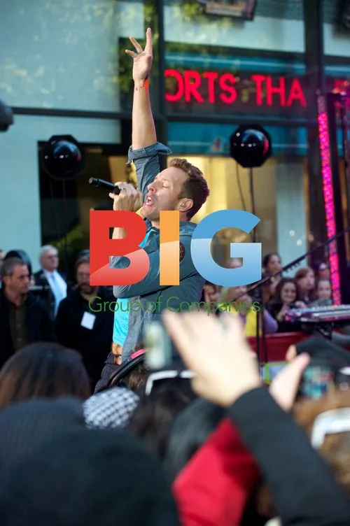 Coldplay Performs on Today Show in NYC