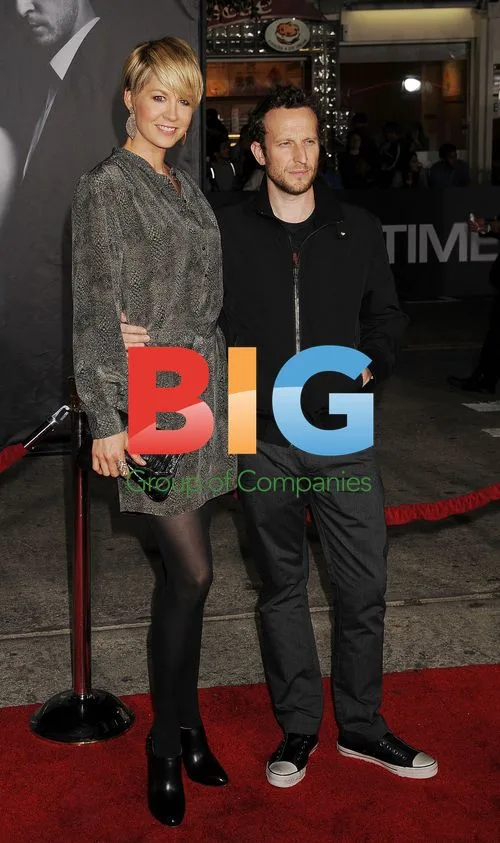 Jenna and Bodhi Elfman at 'In Time' Premiere