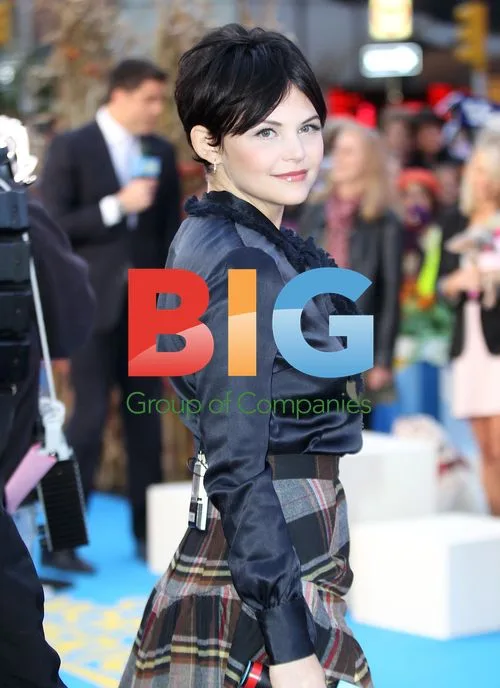 Jennifer Goodwin on set of Good Morning America