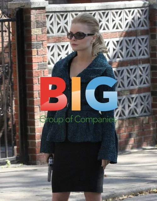Izabella Miko on "Law and Order S.V.U." Set