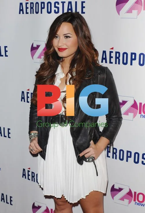 Demi Lovato at Z100's Jingle Ball Kick Off