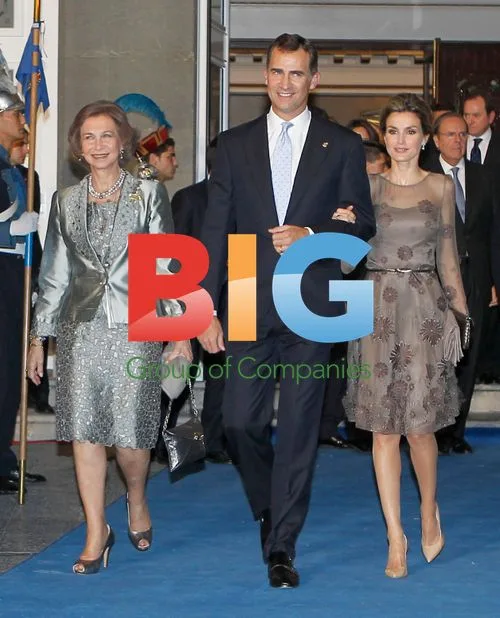Spain Queen Sofia and Royals at Prince Felipe Prizes