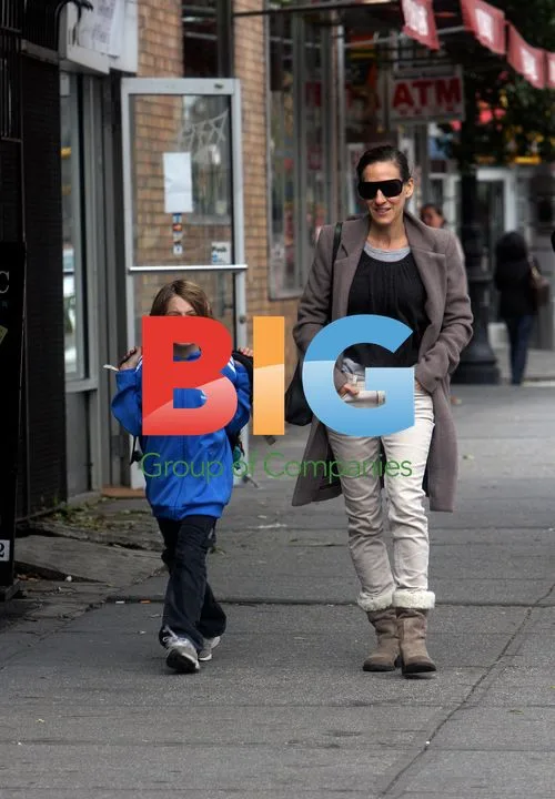 Sarah Jessica Parker and Son in New York