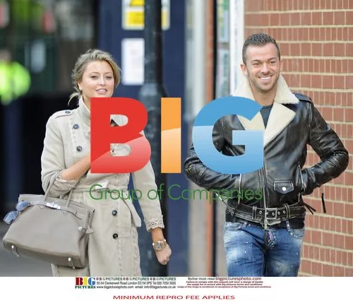 Holly Valance and Artem Chigvintsev Lunch and Drinks