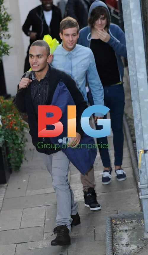 X Factor Stars Arrive for Rehearsals