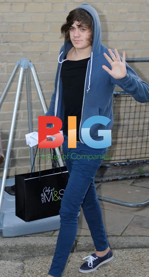 Frankie Cocozza Arrives for X Factor Rehearsals