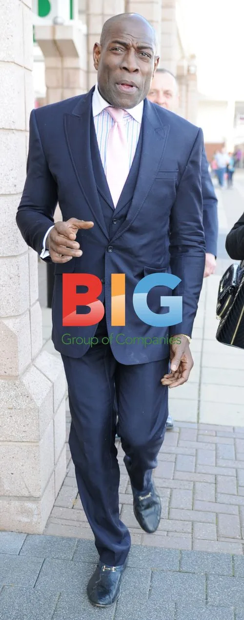 Frank Bruno at Teeside Shopping Park Birthday