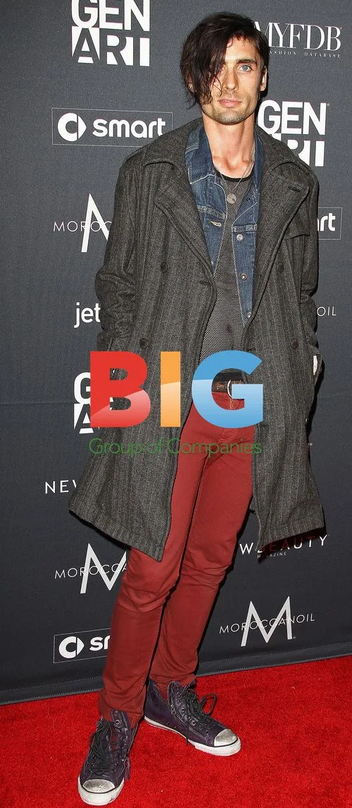 Tyson Ritter at Gen Art Fashion Event