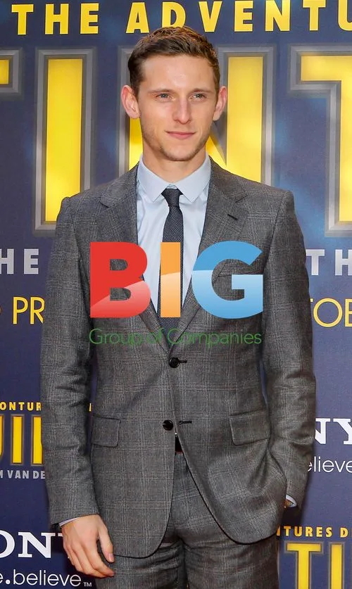 Jamie Bell Tintin Premiere