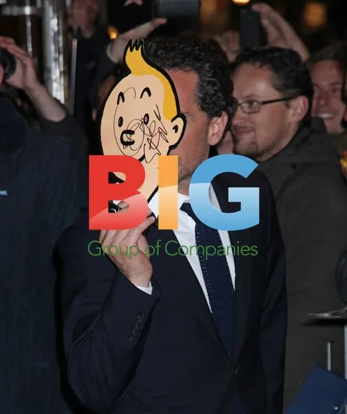 Gad Elmaleh at 'Tintin' Premiere in Paris