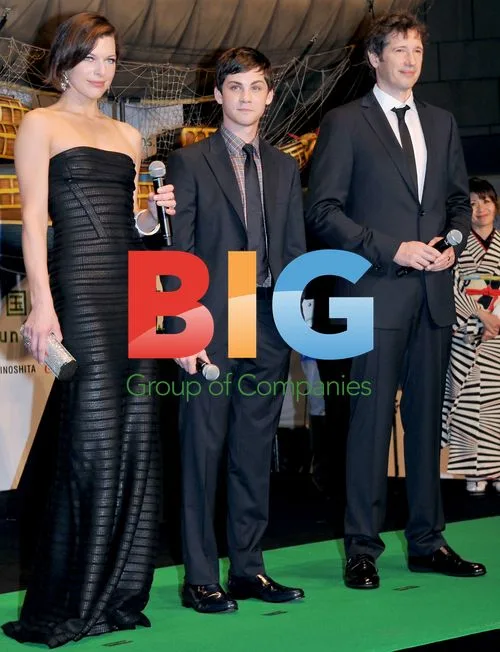 Milla Jovovich, Logan Lerman at Tokyo Film Festival