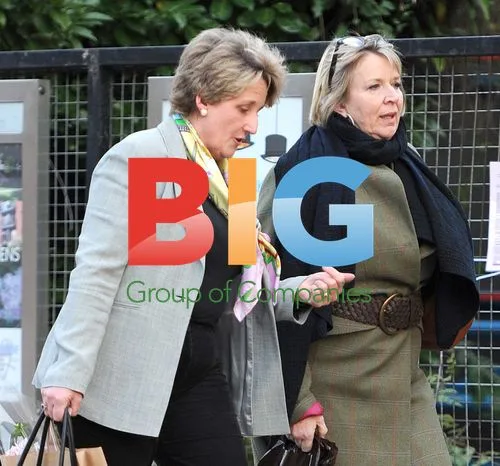 Fern Cotton seen out with a friend