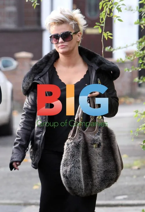 Kerry Katona Leaves Mum's House Worse for Wear