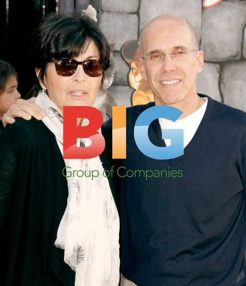 Marilyn and Jeffrey Katzenberg at 'Puss In Boots' Premiere