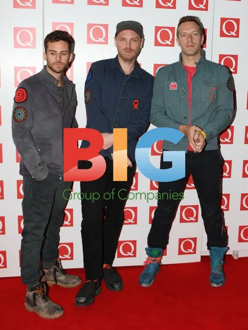 Coldplay at the 2011 Q Awards
