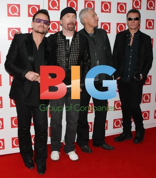 U2 Arrive at 2011 Q Awards