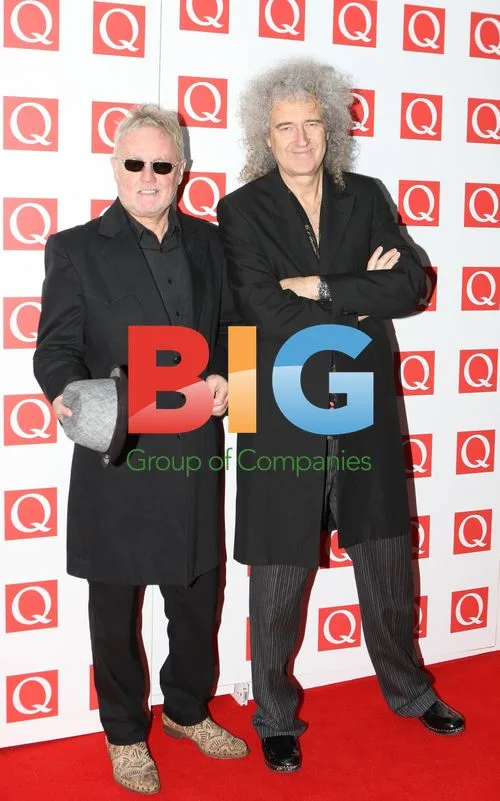 Roger Taylor and Brian May of Queen at 2011 Q Awards