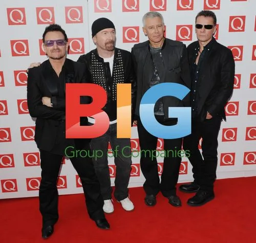 U2 at 2011 Q Awards in London