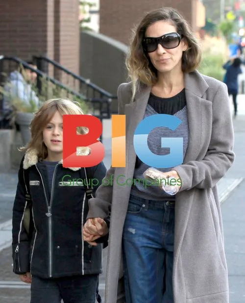 Sarah Jessica Parker and son James in NYC