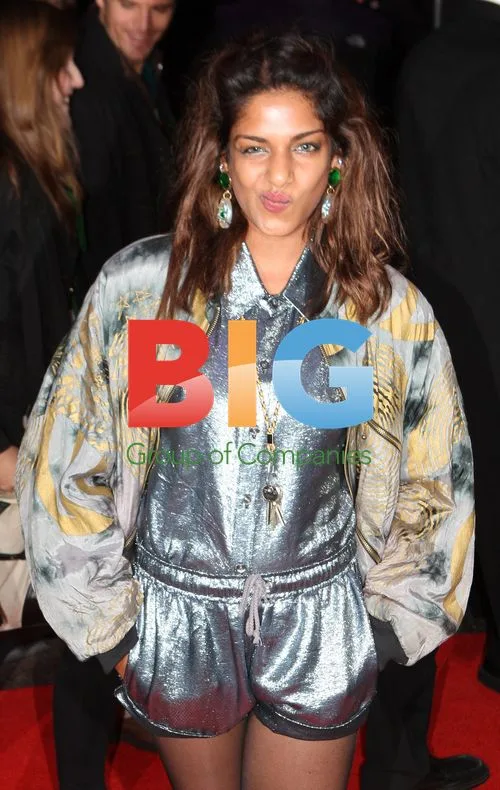 M.I.A. at \"W.E.\" Premiere