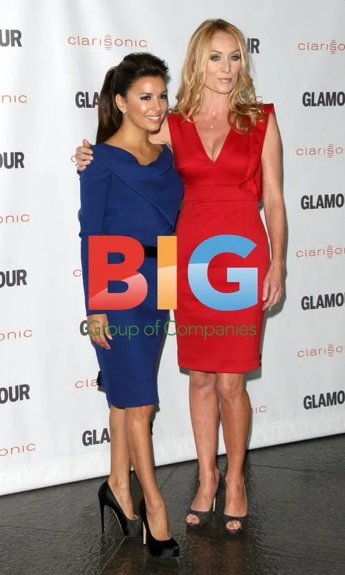 Eva Longoria and Victoria Smurfit at Glamour Reel Moments