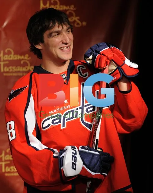 Alex Ovechkin Unveils Wax Figure