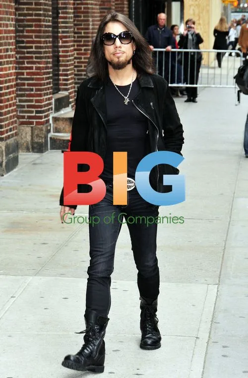 Dave Navarro on 'David Letterman' in NYC