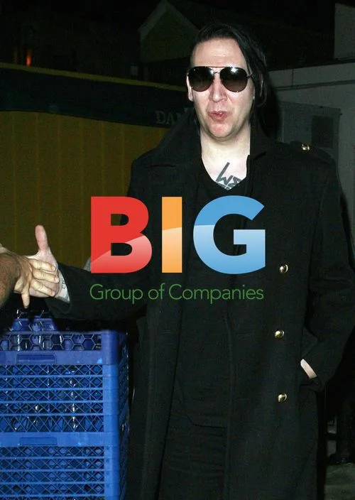 Marilyn Manson Leaving LA Nightclub