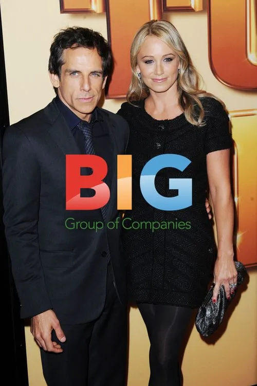 Ben Stiller, Christine Taylor at 'Tower Heist' Premiere