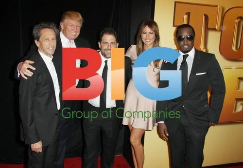 Melania Knauss-Trump, Brett Ratner, Sean Combs at "Tower Heist" Premiere
