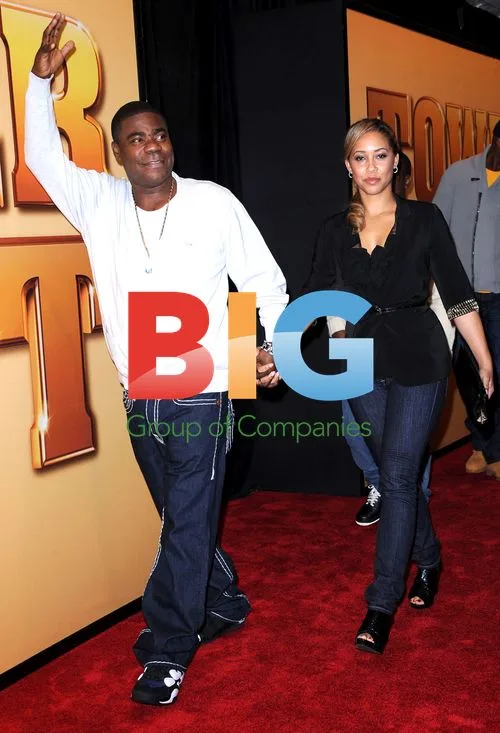 Tracy Morgan and Tanisha Hall at 'Tower Heist' Premiere