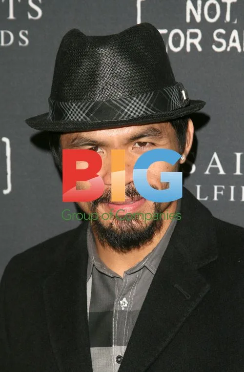 Manny Pacquiao at AllSaints Spitalfields Launch Party