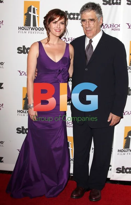 Elliott Gould and Sara Rue at Hollywood Film Awards