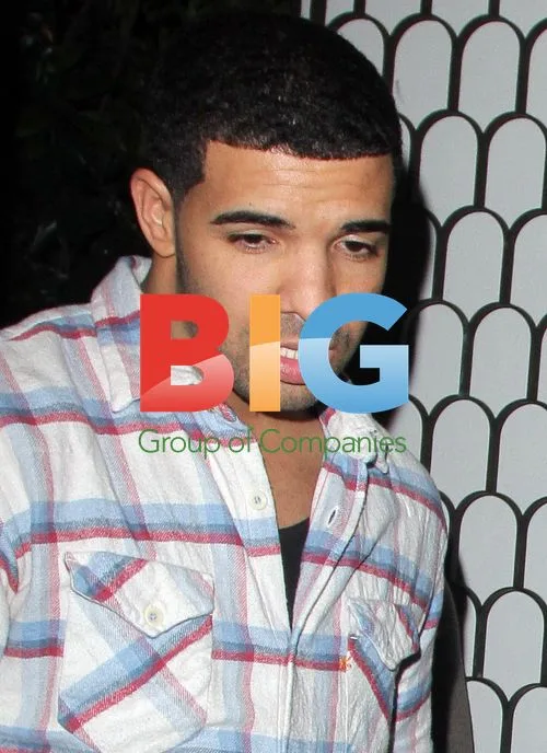 Drake Relaxed Night Out with Friends
