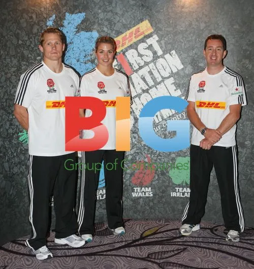 Celebrities Arrive for DHL First Nation Home for Sport Relief 2012
