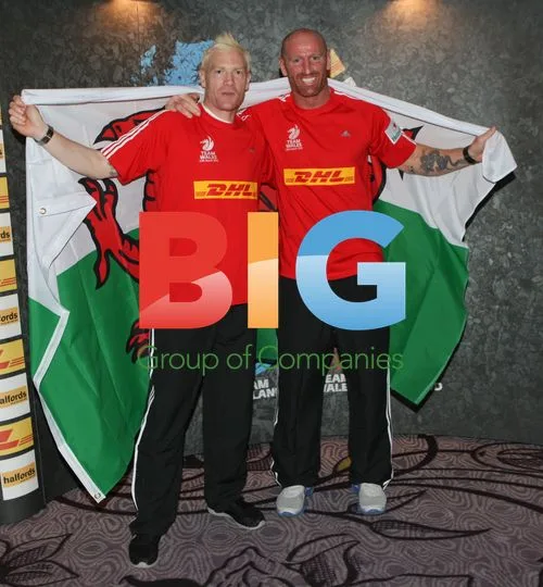 Stars Arrive for DHL First Nation Home for Sport Relief 2012