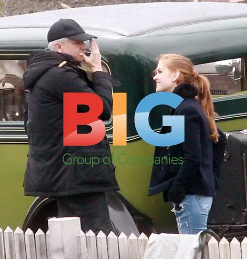 Director Baz Luhrman films 'The Great Gatsby' stars