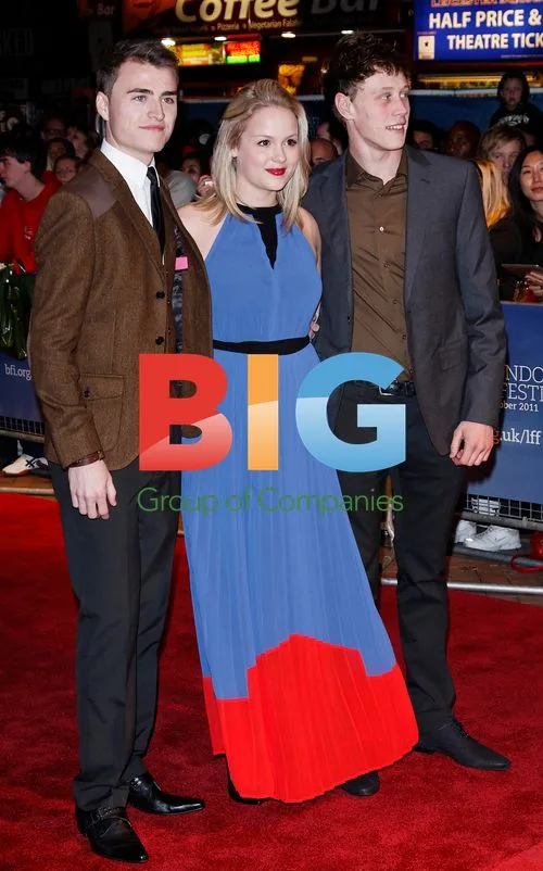 Adam Byard, Kimberley Nixon, George Mackay at 'Hunky Dory' Premiere