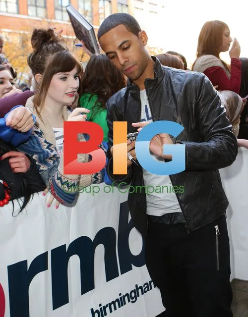 JLS Marvin Meets Fans at BRMB Radio
