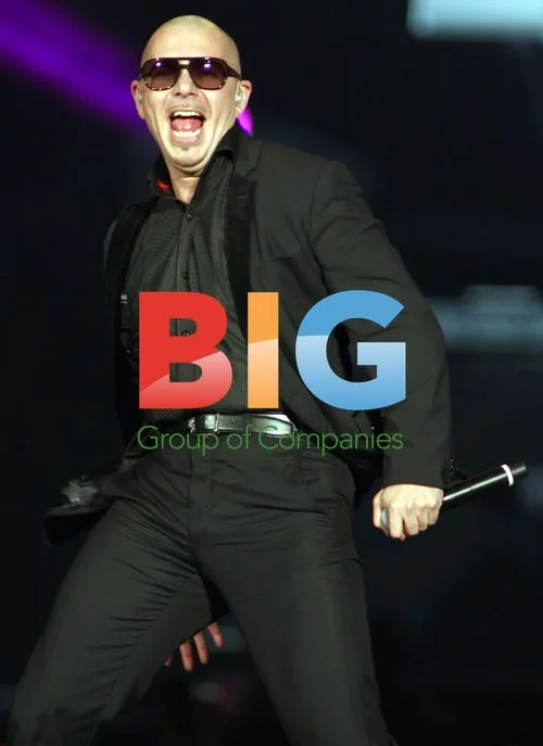Pitbull Performs in Miami